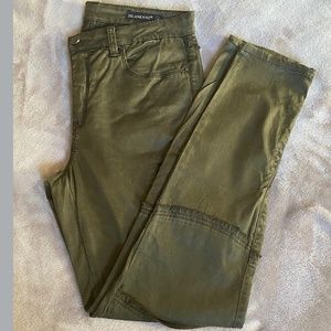 BLANK NYC Lightweight Skinny Pant, Size 29, Army Green